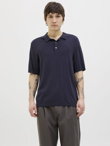JACK&JONES - JPRCCWILLIAM KNIT POLO SS - Heren - Polo's