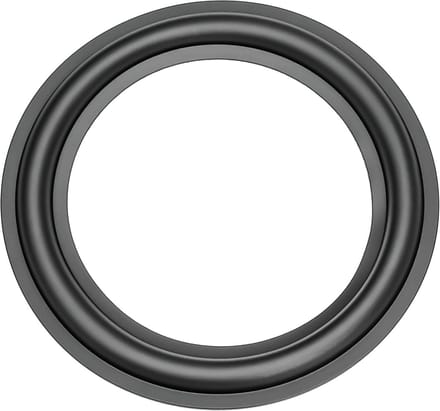 5 inch (126 mm) Rubberen Luidsprekersranden Surround Ringen voor Woofer Reparatie (2 Stuks)