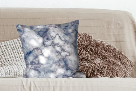 Sierkussens - Kussentjes Woonkamer - 50x50 cm - Marmer - Stenen - Agaat