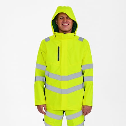 Engel Safety parka shelljack 1145-930 - Hi-vis Yellow / Green - S