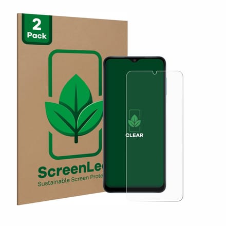 2 Stuks Screenprotector voor Samsung Galaxy A12 - Hoogwaardige Beschermfolie transparant