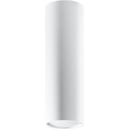 Sollux Lighting Plafondlamp Lagos - GU10 - wit - staal - 20x6x6cm