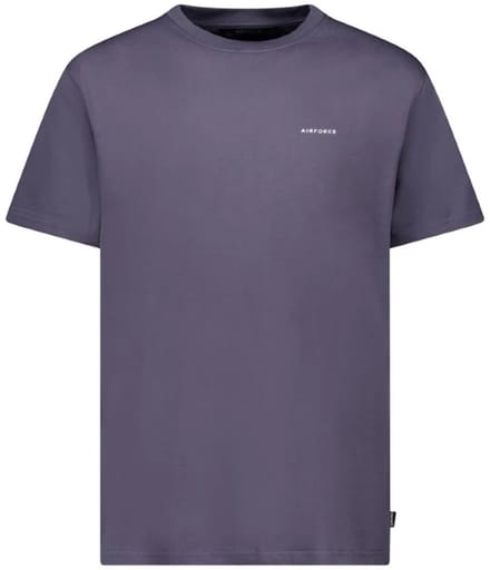 Basic T-shirt Heren Phantom/White XL