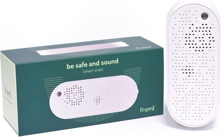Slimme Binnen Sirene 90dB - Zigbee Alarmsysteem met Batterijback-up en Range Extender