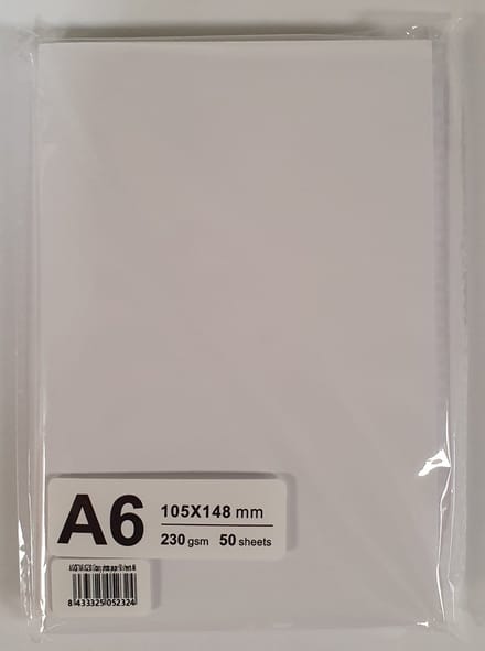 Aigostar fotopapier 10 x 15 glanzend 230 gram 50 vel