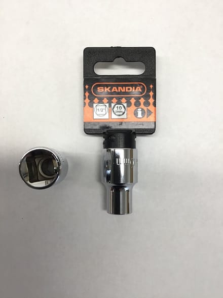 Skandia Losse Dop 1/2" - 10 mm