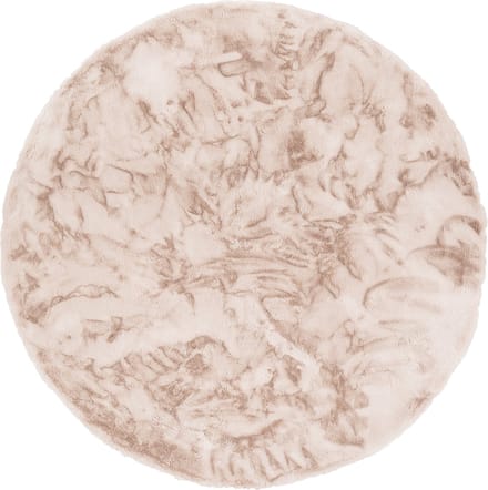 Pergamon Luxe Super Zachte Bont Vloerkleed Tapijt Plush Rond