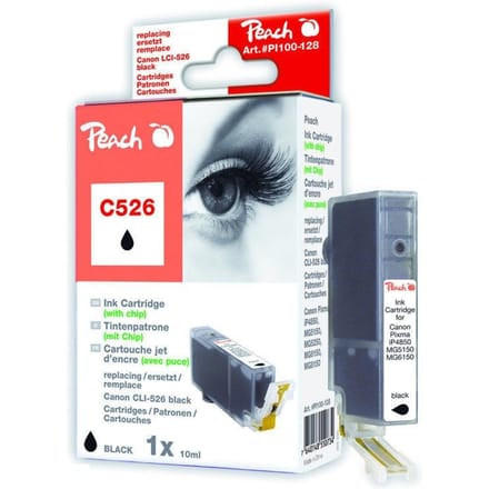 Peach C526 - Inktcartridge / Zwart