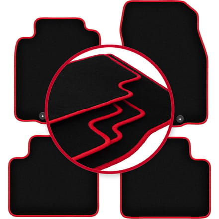 CARLUX-RED automatten voor: Renault Koleos II SUV (2016-)