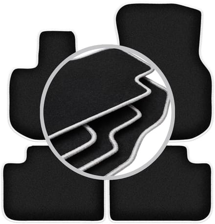 CARLUX-SILVER automatten voor: BMW iX3 G08 SUV (2021-)
