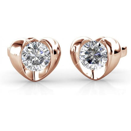 Simply Love oorbellen - Oostenrijks kristal
