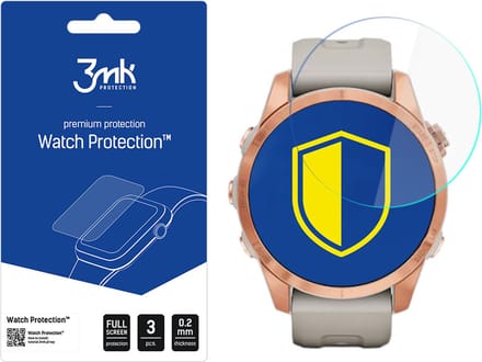 Garmin Fenix 7s - 3mk Watch Protection v. FlexibleGlass Lite