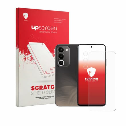 upscreen - Screenprotector voor realme C100 4G (Voor+Camera) - Folie Beschermfolie transparant