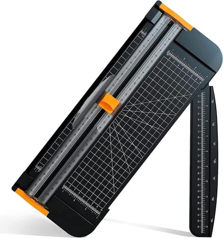 Papier Snijmachine - Veilig en Efficiënt - 1 Stuk - Zwart