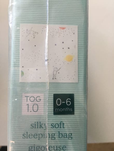 aden + anais Silky Soft Sleeping Bag - Stargaze - 0-6m