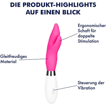 EIS, G-spot vibrator, spannende vibrator van siliconen, 22 cm, waterdicht