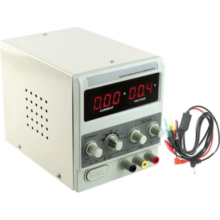 Alimentation cc de banc, Variable 15V 2A, affichage numérique, commutation réglable, alimentation régulée EU Plug gris