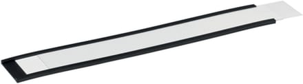 Etikethouder Durable magnetisch 200x30mm antraciet 50 stuks