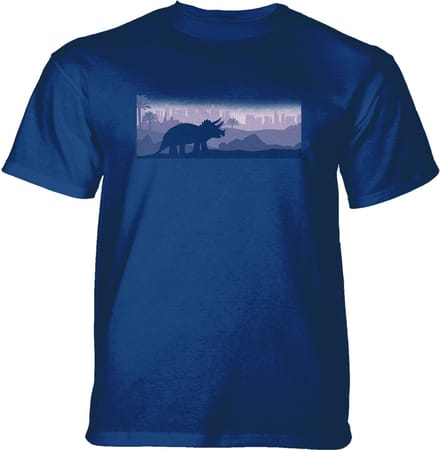T-shirt Triceratops Silhouette M