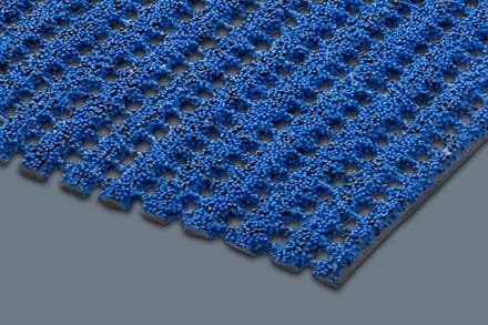 Gravel Scrape Loper Antislipmat op Rol - Breedte 120 cm - Blauw - per strekkende meter