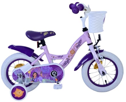Disney Wish Kinderfiets - Meisjes - 12 inch - Paars