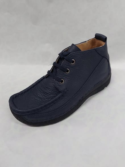 WOLKY 1011 / kinder veterschoenen / donkerblauw / maat 31