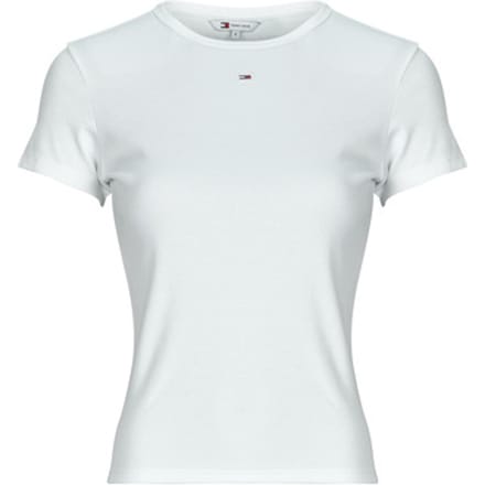 Tommy Jeans Ribbed Slim Crew Neck T-Shirt