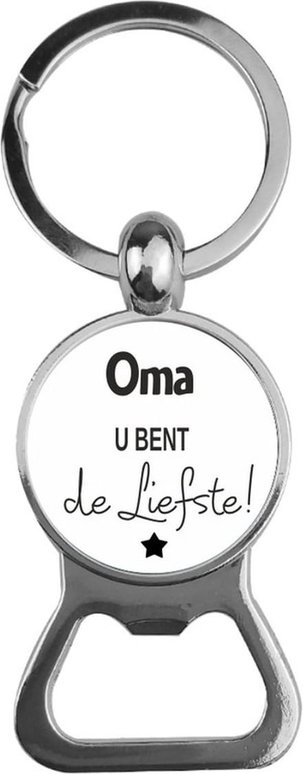 Bieropener Glas -  Oma U Bent De Liefste