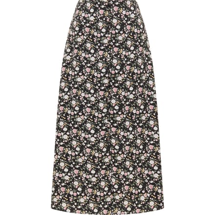 usha midi rok met bloemenprint qisha