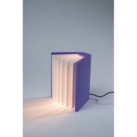 Boeklamp paars