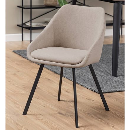 Smuk Eetkamerstoel Samantha Beige
