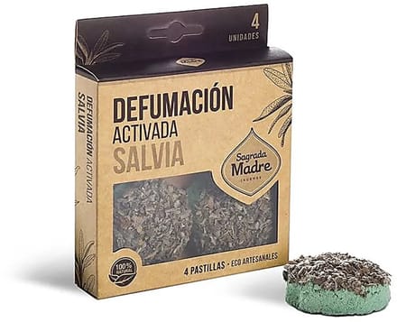 Sagrada Madre Wierookschijven Witte Salie - 56g