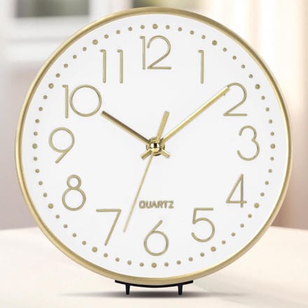 Omgoods - Moderne Wandklok 20cm - Stille Klok voor Keuken en Thuis