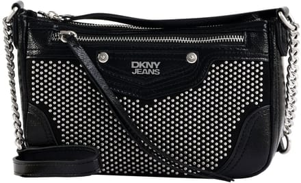 DKNY schoudertas Rylee Crossbody Black / Silver zwart