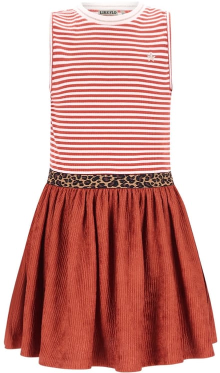 Like Flo F602-5810 Meisjes Jurk - Maat 152