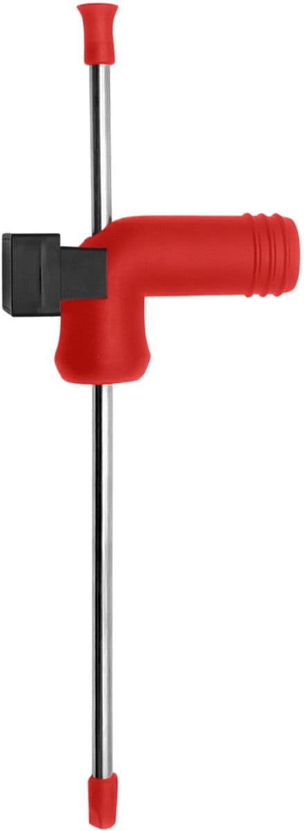 Purepeak Biersnorkel Met Timer - Bierkanon - Bier Snorkel - Rood