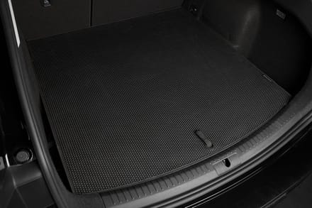 Rubber Kofferbakmat Duogrip - Geschikt voor Citroën C2 - 2003-2009 - Uitvoering: lage laadvloer