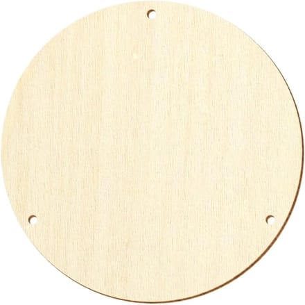 Houten Schijf - Multiplex Cirkel - Knutselen Decoreren - Gelaserd Gladde Rand - 3 mm Dikte - Natuurlijk Hout