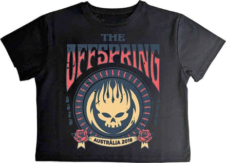 The Offspring - Australia 2018 Crop top - S - Zwart
