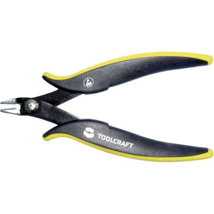 TOOLCRAFT 816743 Zijkniptang ESD Zonder facet 134 mm