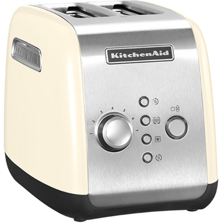 KitchenAid 5KMT221EAC - Broodrooster - Amandel Wit - 2 Sleuven - Automatisch - 1100 W