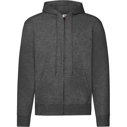 Fruit of the Loom Heren Hooded Sweatshirt (Donkere Heide)
