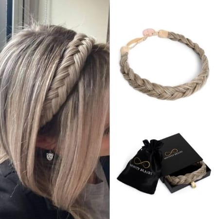 Infinity Braids - Lizzy Regular Braid - Haarband - Haarband Dames - Haarbanden - Haarband meisje - Lizzy Sun Kissed