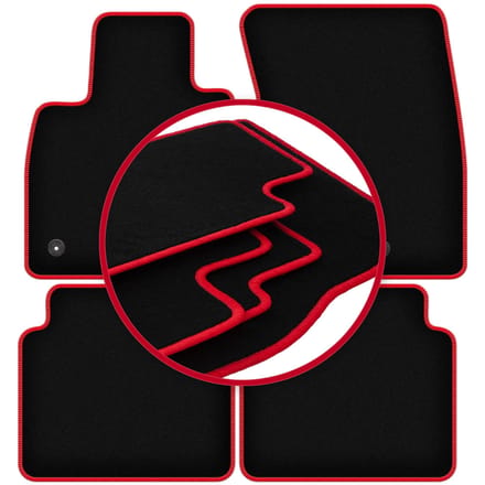 CARLUX-RED automatten voor: Ford Kuga MK3 SUV (2019-)