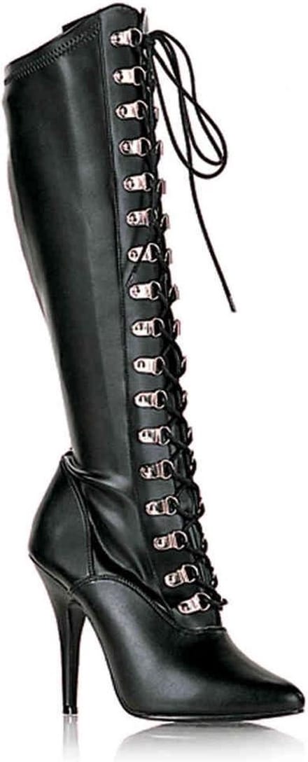 EU 36 = US 6 | SEDUCE-2024 | 5 D-Ring Stretch Knee BT, Side Zip