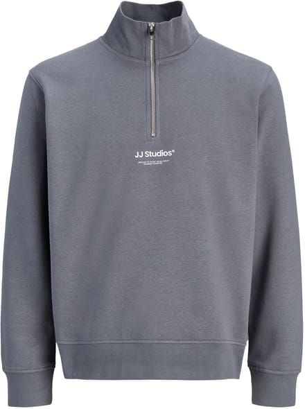 Jack & Jones Sweatshirt met halve rits Bedrukt Sweatshirt met halve rits