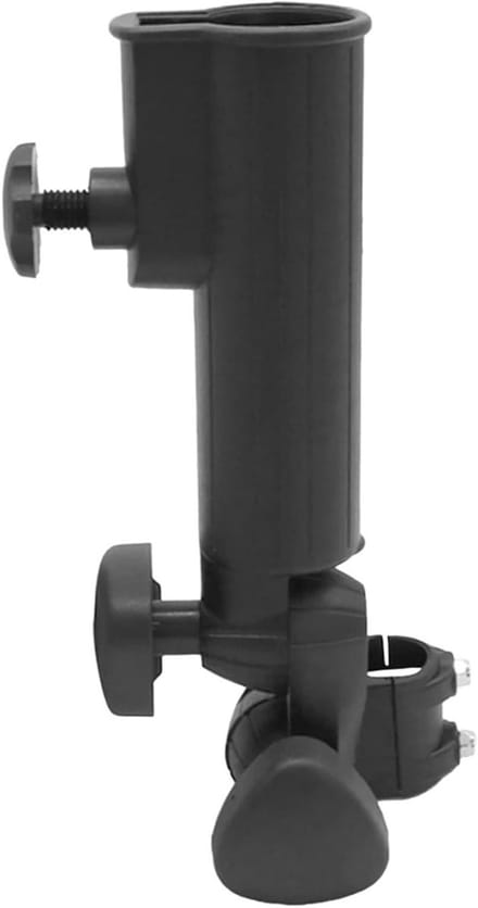 Golf Trolley Paraplu - Parapluhouder Golfkar - Bescherming Regen Zon - Verstelbare Hoek - Universeel - Zwart