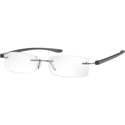 Leesbril Eschenbach Randloos-Grijs -+1.00