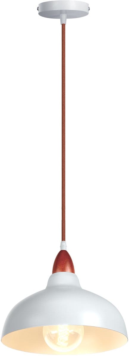 Hanglamp Moderne Slaapkamer E27 Kroonluchter voor Woonkamer Keuken Hal Wit