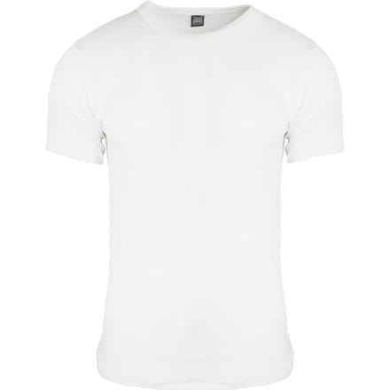 Floso Heren Thermisch Ondergoed Korte Mouwen Vest Top (Viscose Premium Range) (Wit)